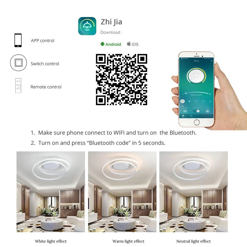 Modern Swirl LED Lamp - Handy House