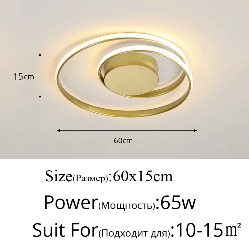 Modern Swirl LED Lamp - Handy House