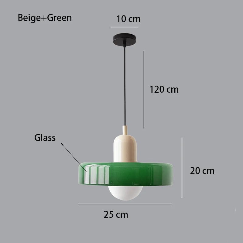 Retro Glass Ceiling LED Pendant - Handy House