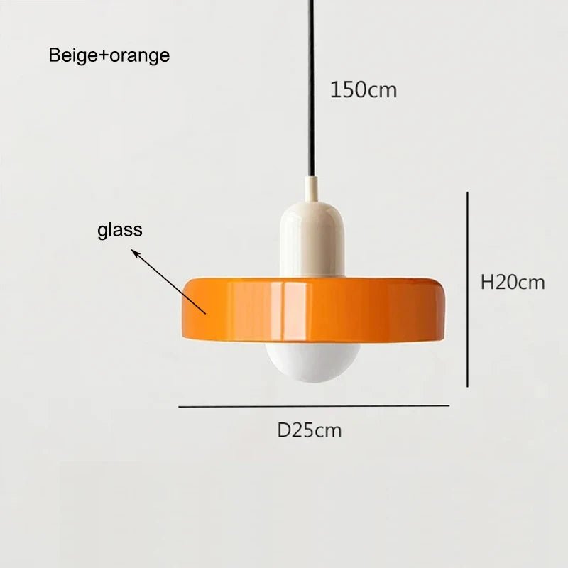 Retro Glass Ceiling LED Pendant - Handy House