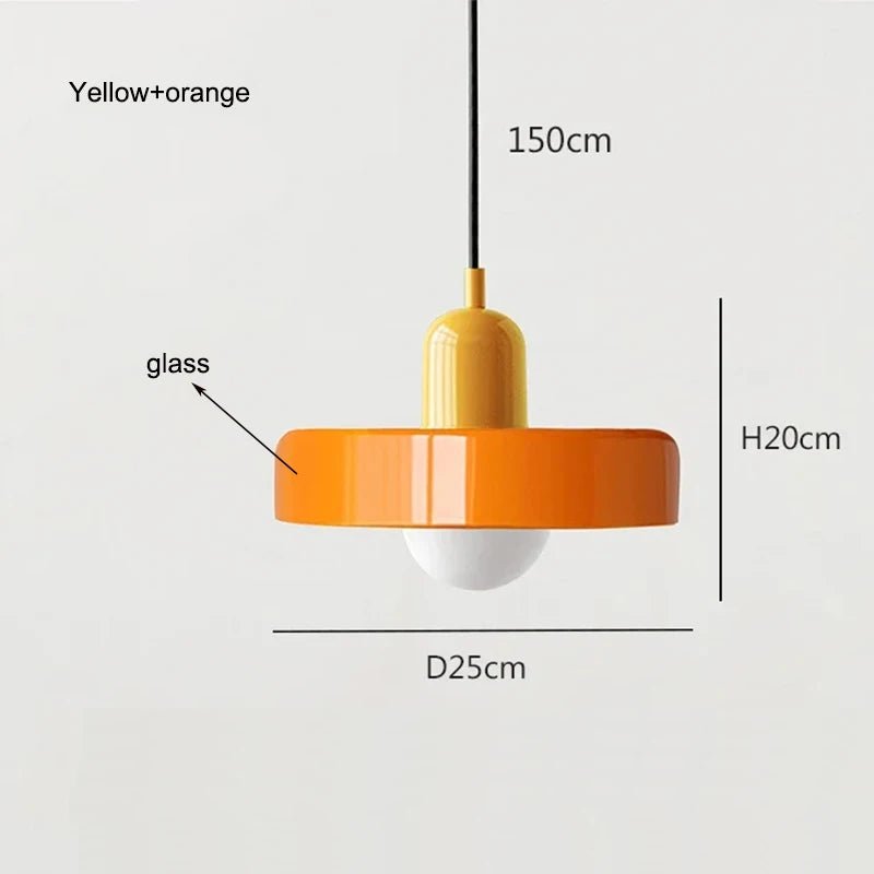 Retro Glass Ceiling LED Pendant - Handy House