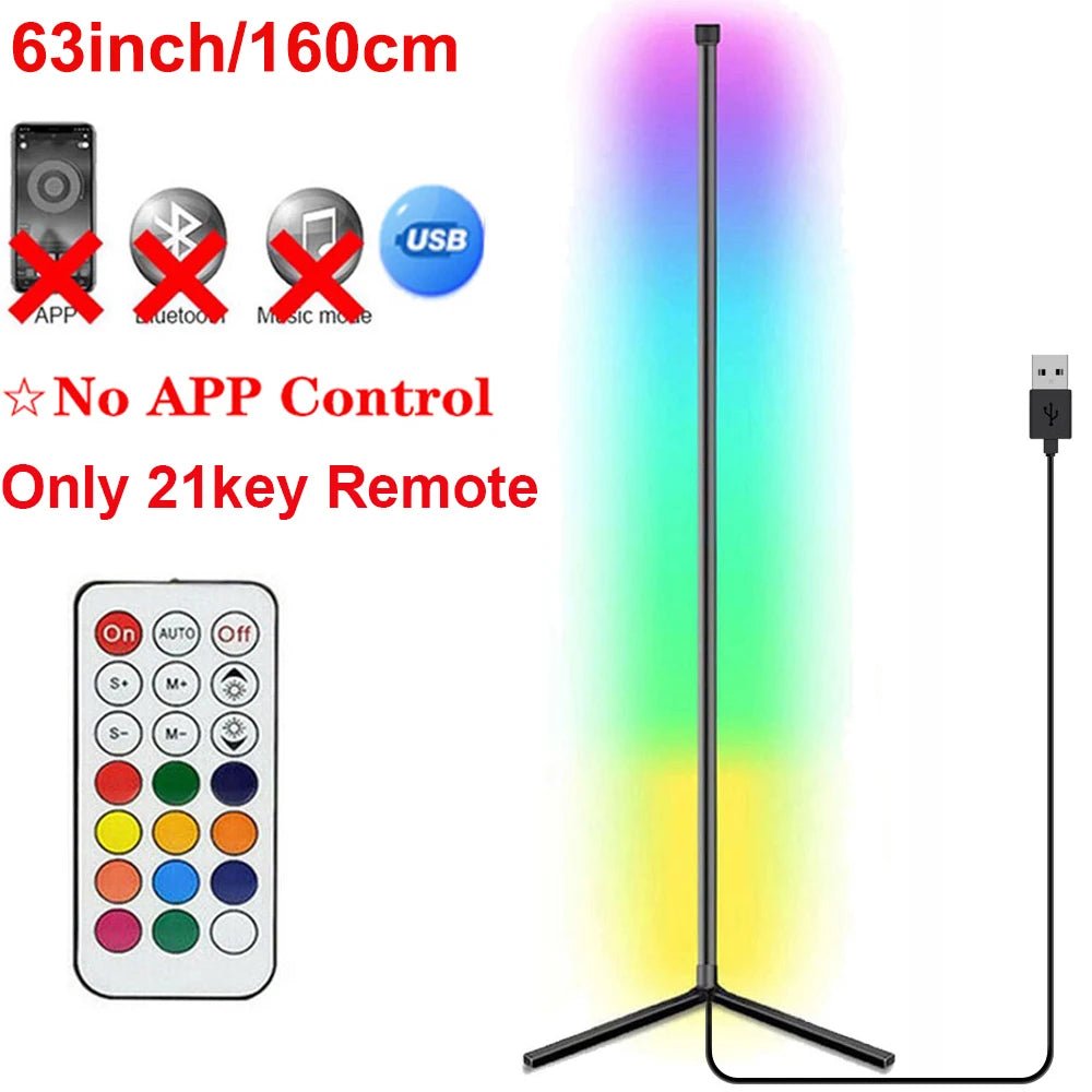 Smart Dimmable Corner Floor Lamp - Handy House