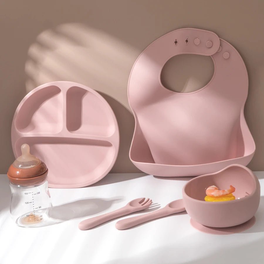 5PCS Silicone Tableware For Kids - Handy HouseKitchen Accessories