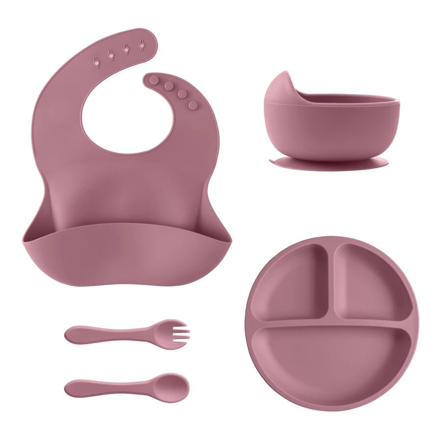 5PCS Silicone Tableware For Kids - Handy HouseKitchen Accessories