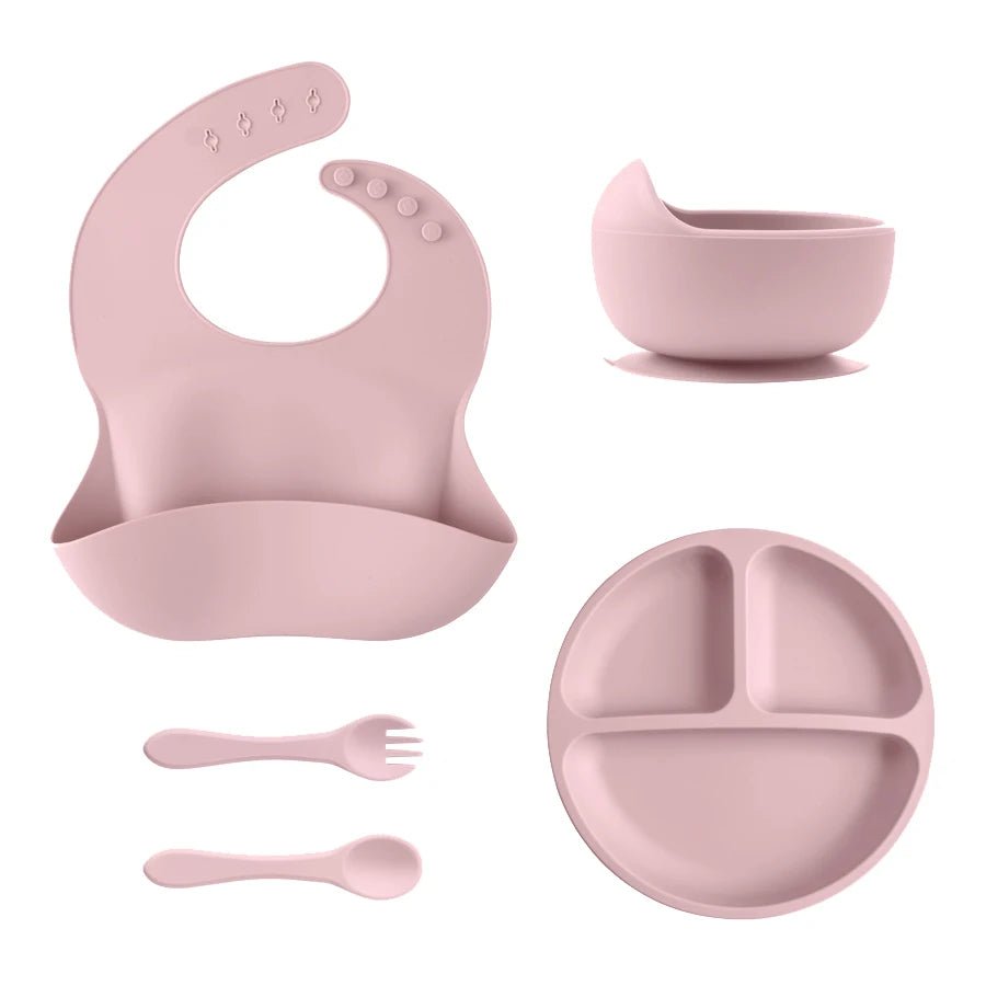 5PCS Silicone Tableware For Kids - Handy HouseKitchen Accessories