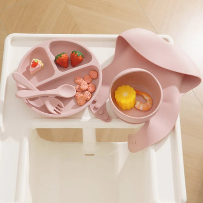 5PCS Silicone Tableware For Kids - Handy HouseKitchen Accessories
