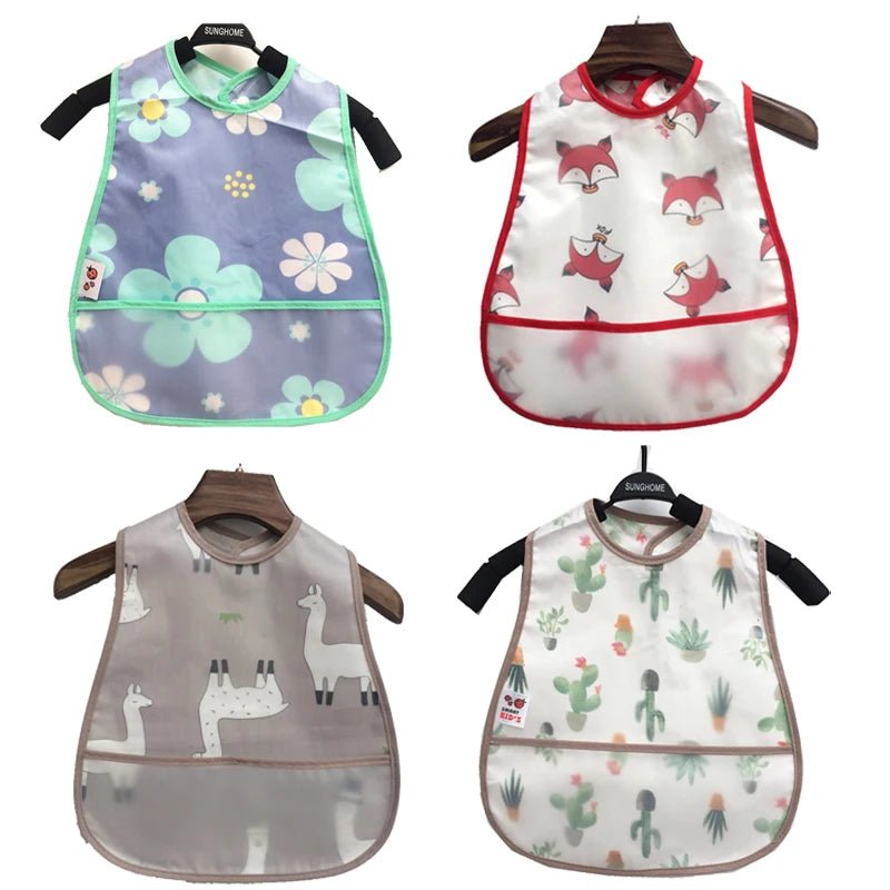 Adjustable Graphic Baby Bibs - Handy House