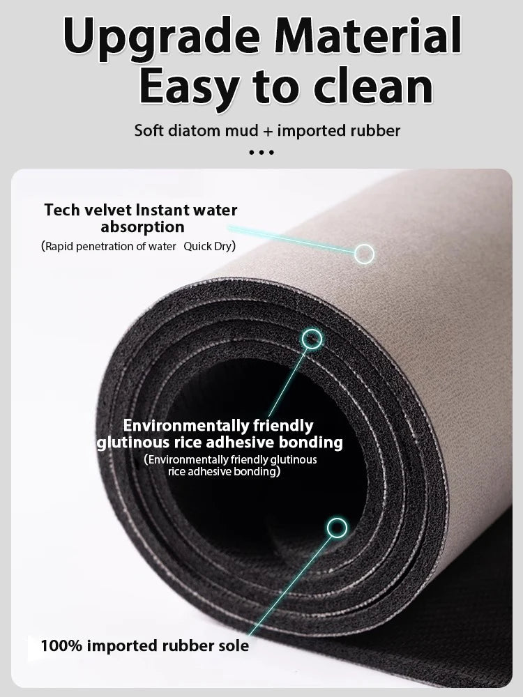 Luxury Anti - Slip Bathroom Floor Mat - Handy House