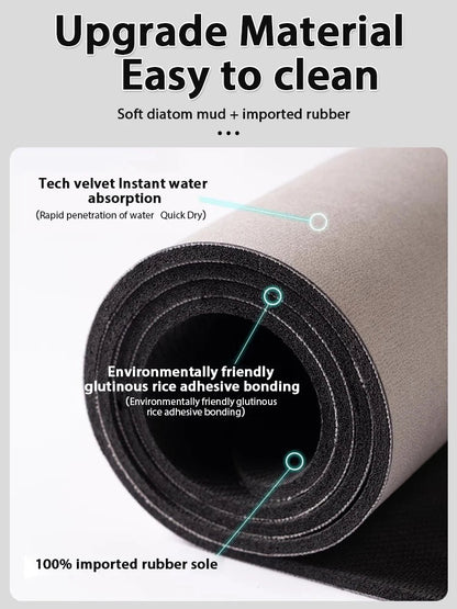 Luxury Anti - Slip Bathroom Floor Mat - Handy House