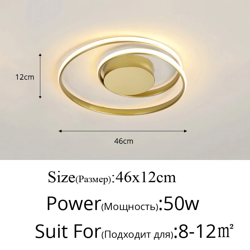 Modern Swirl LED Lamp - Handy House