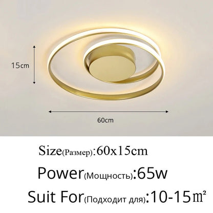 Modern Swirl LED Lamp - Handy House