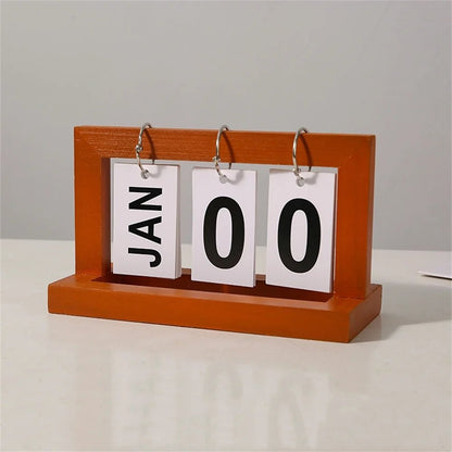 Wooden Flip Calendar - Month and Date - Handy House
