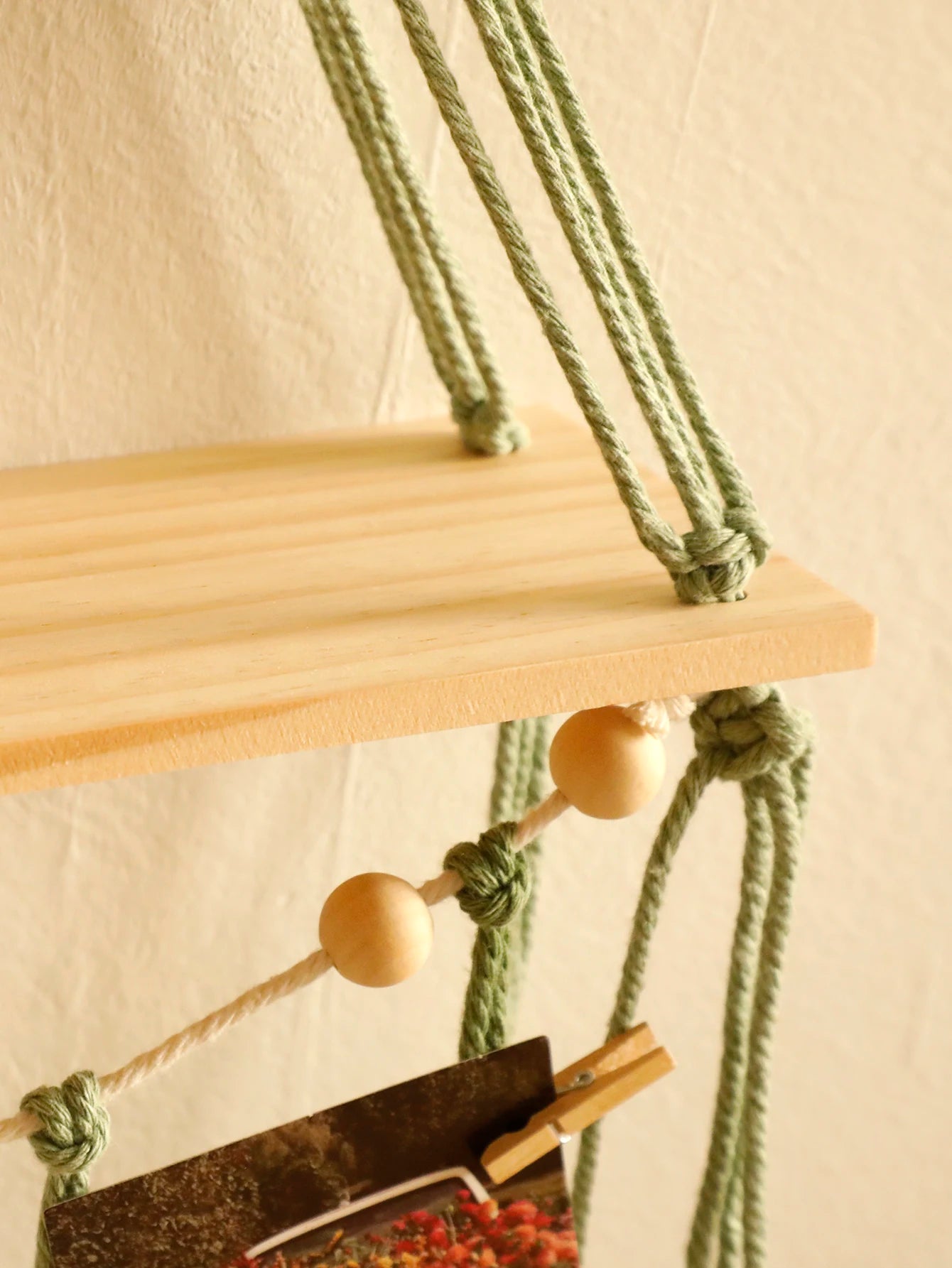 Wooden Leaf Floating Shelf Home Decoration - Handy House