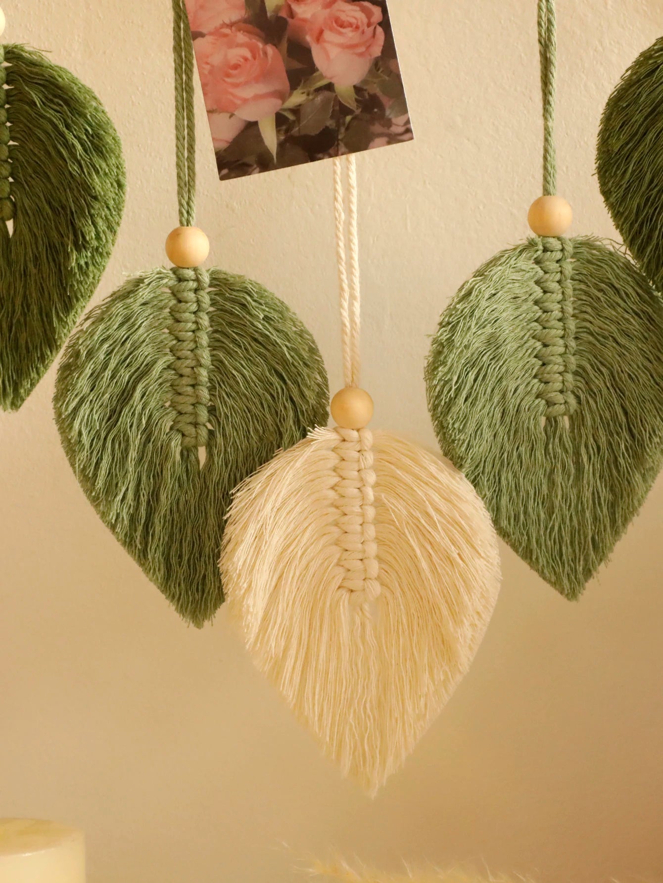 Wooden Leaf Floating Shelf Home Decoration - Handy House