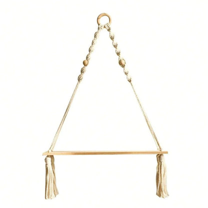 Zen Inspired Hanging Shelf Decoration - Handy House